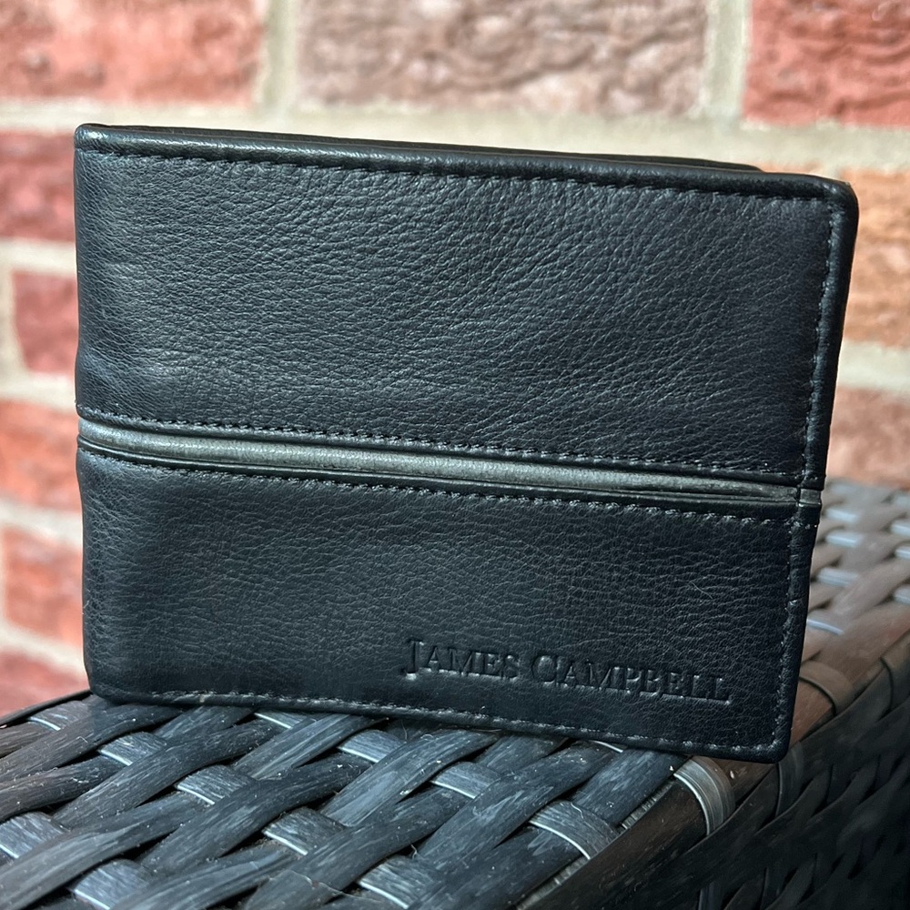 JAMES CAMPBELL Leather Wallet